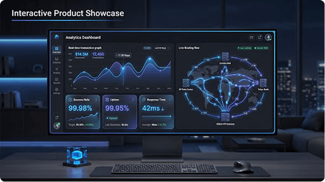 Interactive Product Dashboard