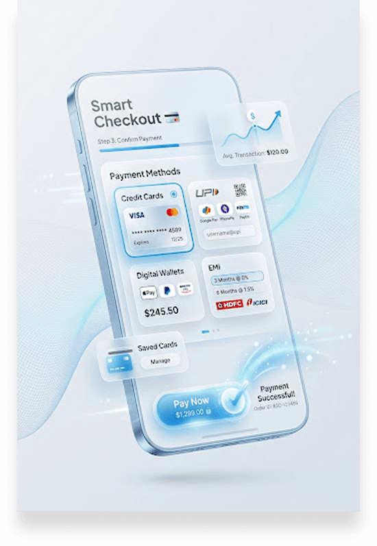Smart Checkout Mobile Interface