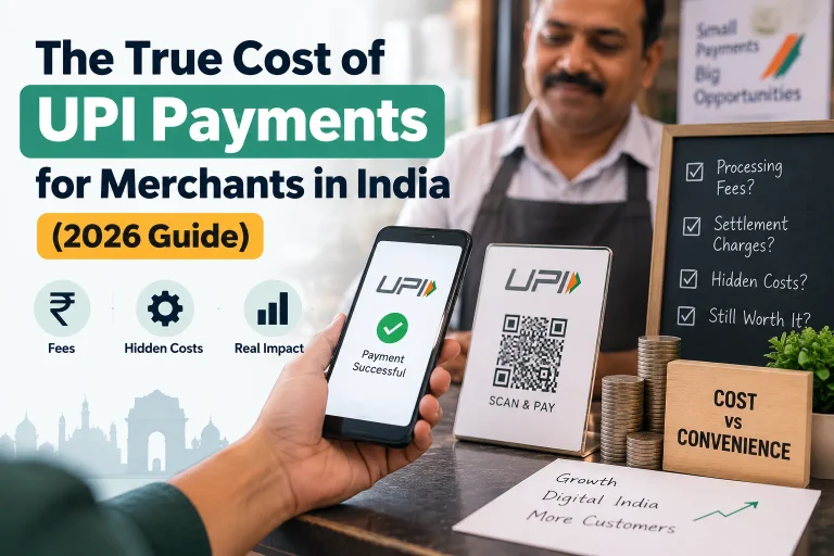 The True Cost of UPI Payments for Merchants in India (2026 Guide)